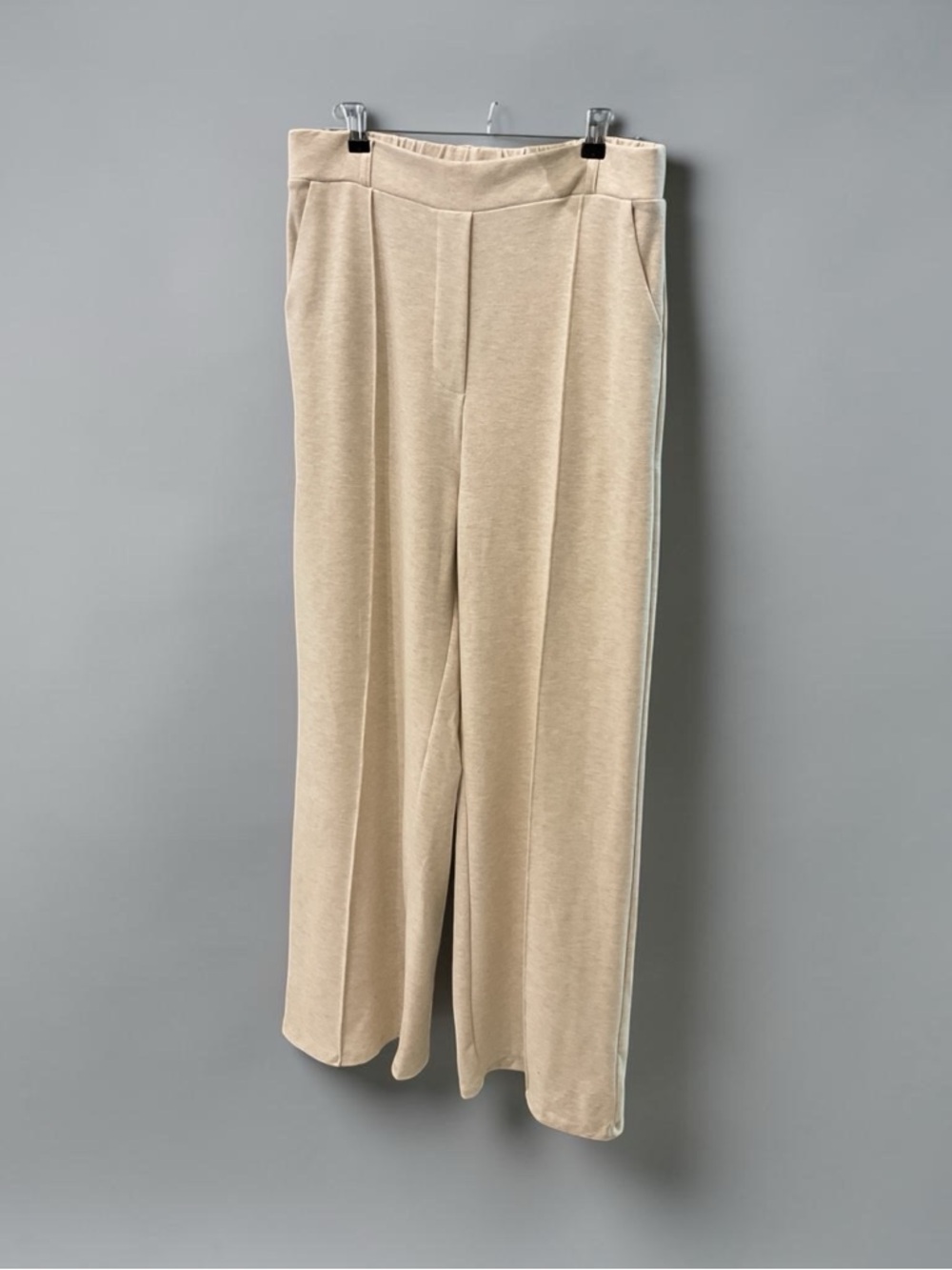 NWT Wide Leg Pants in Oatmeal